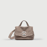 POSTINA® BABY IN GREY PIETRA SERENA SMOOTH LEATHER | Zanellato