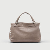 POSTINA® S IN GREY PIETRA SERENA SMOOTH LEATHER | Zanellato