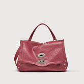 BORSA POSTINA® SMALL IN PELLE LISCIA RED ORIENTE - red oriente | Zanellato