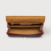 BORSA POSTINA® SMALL IN PELLE LISCIA RED ORIENTE - Red Oriente | Zanellato