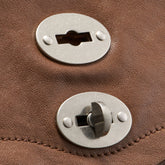 MEDIUM POSTINA® BAG IN SMOOTH LEATHER BROWN SANDALO - Brown Sandalo | Zanellato