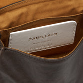 BABY POSTINA® BAG IN SMOOTH LEATHER BROWN CARBONE - Brown Carbone | Zanellato
