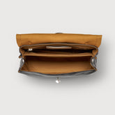 SMALL POSTINA® BAG IN SMOOTH LEATHER BROWN CARBONE - Brown Carbone | Zanellato