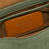 DOTTA® BABY LEATHER BAG AMORETTO GREEN SPINOSO | Zanellato