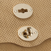 POSTINA® SMALL LEATHER BAG AMORETTO BEIGE FALSE | Zanellato