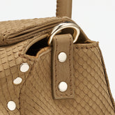 DOTTA® BABY LEATHER BAG AMORETTO BEIGE FALSE | Zanellato