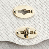 POSTINA® BABY BAG IN AMORETTO WHITE CASSATA LEATHER | Zanellato