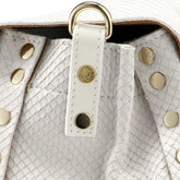 POSTINA® SMALL LEATHER BAG AMORETTO WHITE CASSATA | Zanellato