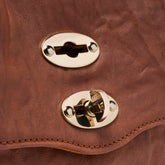 POSTINA® BABY IN PELLE STROPICCIATA BROWN VALLE DEL CASENTINO | Zanellato