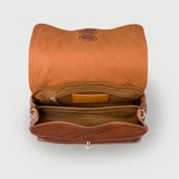 POSTINA® S IN BROWN VALLE DEL CASENTINO CRINKLED LEATHER | Zanellato