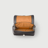 POSTINA® BABY IN GREY VULCANO HAMMERED LEATHER | Zanellato