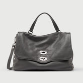 POSTINA® M IN GREY VULCANO HAMMERED LEATHER | Zanellato
