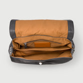 POSTINA® M IN GREY VULCANO HAMMERED LEATHER | Zanellato