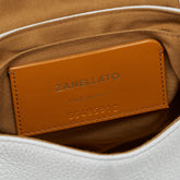 POSTINA® BABY BAG IN HAMMERED GREY CARRARA LEATHER | Zanellato