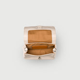 POSTINA® BABY IN WHITE CARNAROLI HAMMERED LEATHER | Zanellato