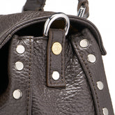 BABY POSTINA® BAG IN HAMMERED LEATHER BROWN DOLCE AMARO - Brown Dolce Amaro | Zanellato