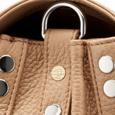 POSTINA® MEDIUM BAG IN HAMMERED LEATHER BROWN CANTUCCI | Zanellato