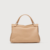 POSTINA® SMALL BAG IN HAMMERED LEATHER BROWN CANTUCCI | Zanellato