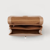 POSTINA® SMALL BAG IN HAMMERED LEATHER BROWN CANTUCCI | Zanellato