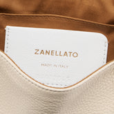 BABY POSTINA® BAG IN HAMMERED LEATHER BEIGE ALCALINO - Beige Alcalino | Zanellato