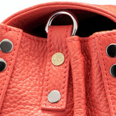 POSTINA® SMALL BAG IN HAMMERED RED REGGIANA LEATHER | Zanellato