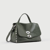 POSTINA® S IN GREEN GIARDINO DI BOBOLI HAMMERED LEATHER | Zanellato
