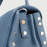 POSTINA® S IN BLUE SAMBUCO NOTTURNO HAMMERED LEATHER | Zanellato