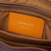POSTINA® S IN PELLE MARTELLATA VIOLET AMARENA MODENESE | Zanellato