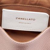 BORSA POSTINA® BABY IN PELLE MARTELLATA PINK ROSETO - Pink Roseto | Zanellato