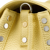POSTINA® SMALL BAG IN HAMMERED YELLOW ZIBIBBO DI PANTELLERIA LEATHER | Zanellato