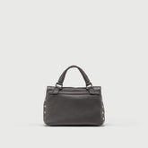 POSTINA® BABY IN GREY VULCANO HAMMERED LEATHER | Zanellato