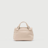 POSTINA® BABY IN WHITE CARNAROLI HAMMERED LEATHER | Zanellato