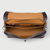 POSTINA® MEDIUM IN HAMMERED LEATHER BROWN DOLCE AMARO | Zanellato