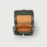 POSTINA® BABY IN GREEN GIARDINO DI BOBOLI HAMMERED LEATHER | Zanellato