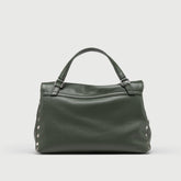 POSTINA® S IN GREEN GIARDINO DI BOBOLI HAMMERED LEATHER | Zanellato