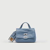 POSTINA® BABY IN PELLE MARTELLATA BLUE SAMBUCO NOTTURNO | Zanellato