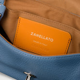 POSTINA® BABY IN PELLE MARTELLATA BLUE SAMBUCO NOTTURNO | Zanellato