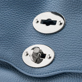 POSTINA® M IN BLUE SAMBUCO NOTTURNO HAMMERED LEATHER | Zanellato