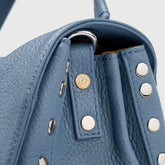 POSTINA® S IN BLUE SAMBUCO NOTTURNO HAMMERED LEATHER | Zanellato