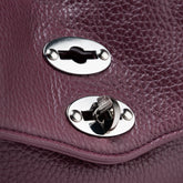 POSTINA® BABY IN VIOLET AMARENA MODENESE HAMMERED LEATHER | Zanellato