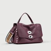 POSTINA® S IN VIOLET AMARENA MODENESE HAMMERED LEATHER | Zanellato