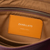 POSTINA® S IN VIOLET AMARENA MODENESE HAMMERED LEATHER | Zanellato
