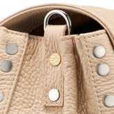 POSTINA® SMALL BAG IN HAMMERED LEATHER PINK ROSE RO | Zanellato