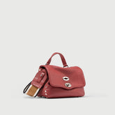 POSTINA® BABY IN RED RADICCHIO DI TREVISO HAMMERED LEATHER | Zanellato