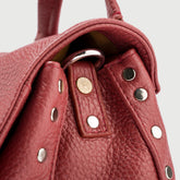 POSTINA® BABY IN RED RADICCHIO DI TREVISO HAMMERED LEATHER | Zanellato