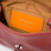 POSTINA® BABY IN RED RADICCHIO DI TREVISO HAMMERED LEATHER | Zanellato