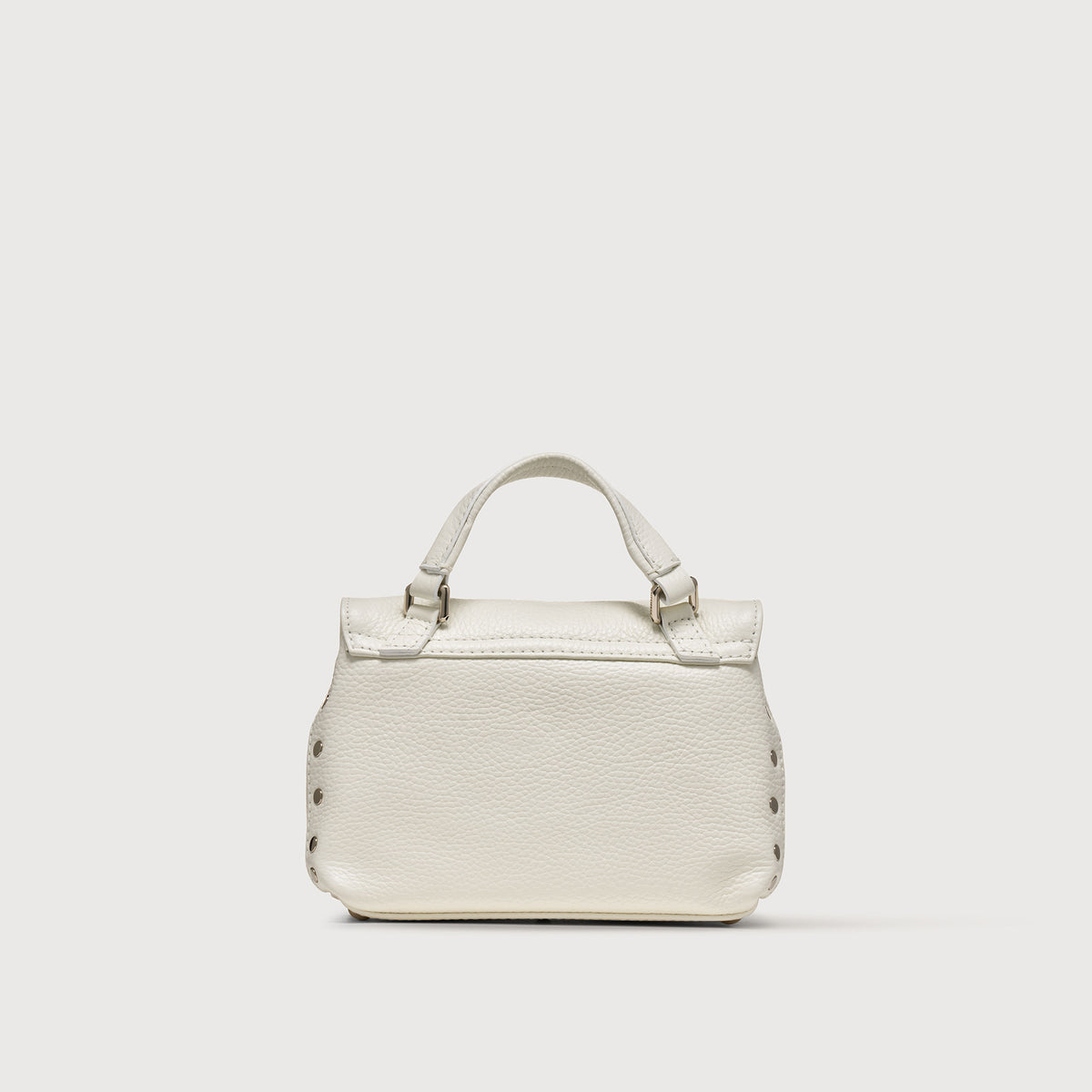 Postina Baby Saeta Leather Top-Handle Bag - Pale Pink