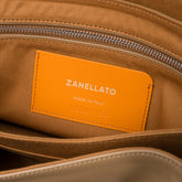 POSTINA® M IN GREY TIMO DI RAVENNA SMOOTH LEATHER | Zanellato