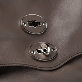 POSTINA® S IN BROWN MARENGO SMOOTH LEATHER | Zanellato