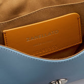 POSTINA® BABY BAG IN SMOOTH BLUE ZELANTE LEATHER | Zanellato